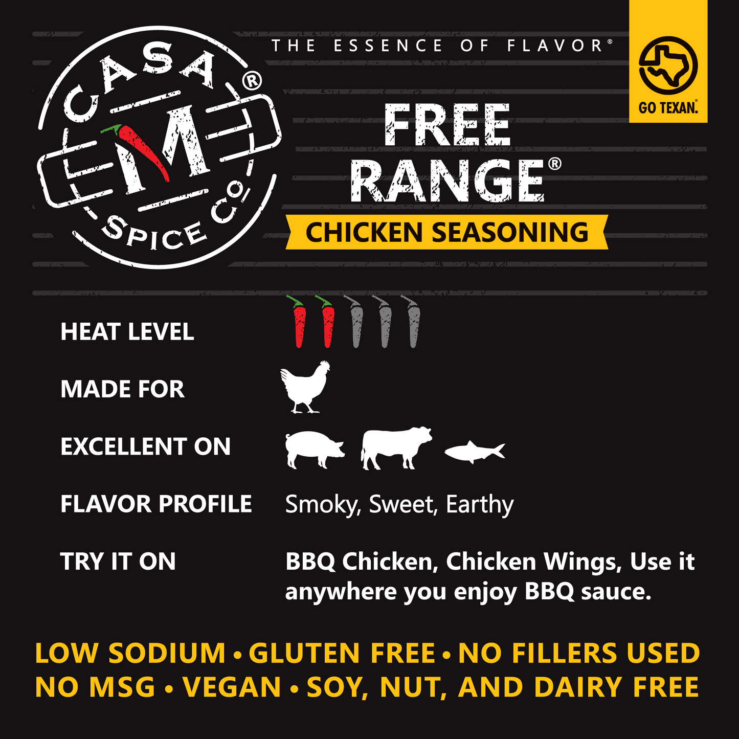 Casa M Spice Co® Free Range®
