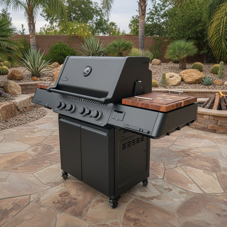 BBQ Boards®, Napoleon Prestige 500 Connected Side Boards (Sold As A Matching Pair)