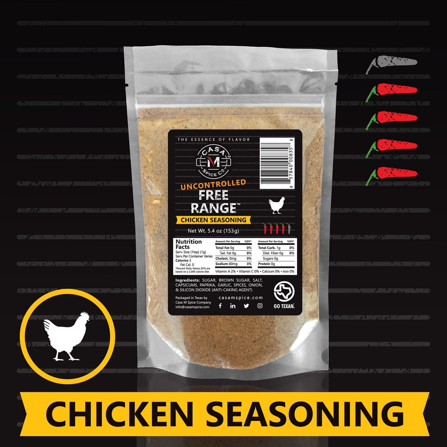 Casa M Spice Co® Free Range®