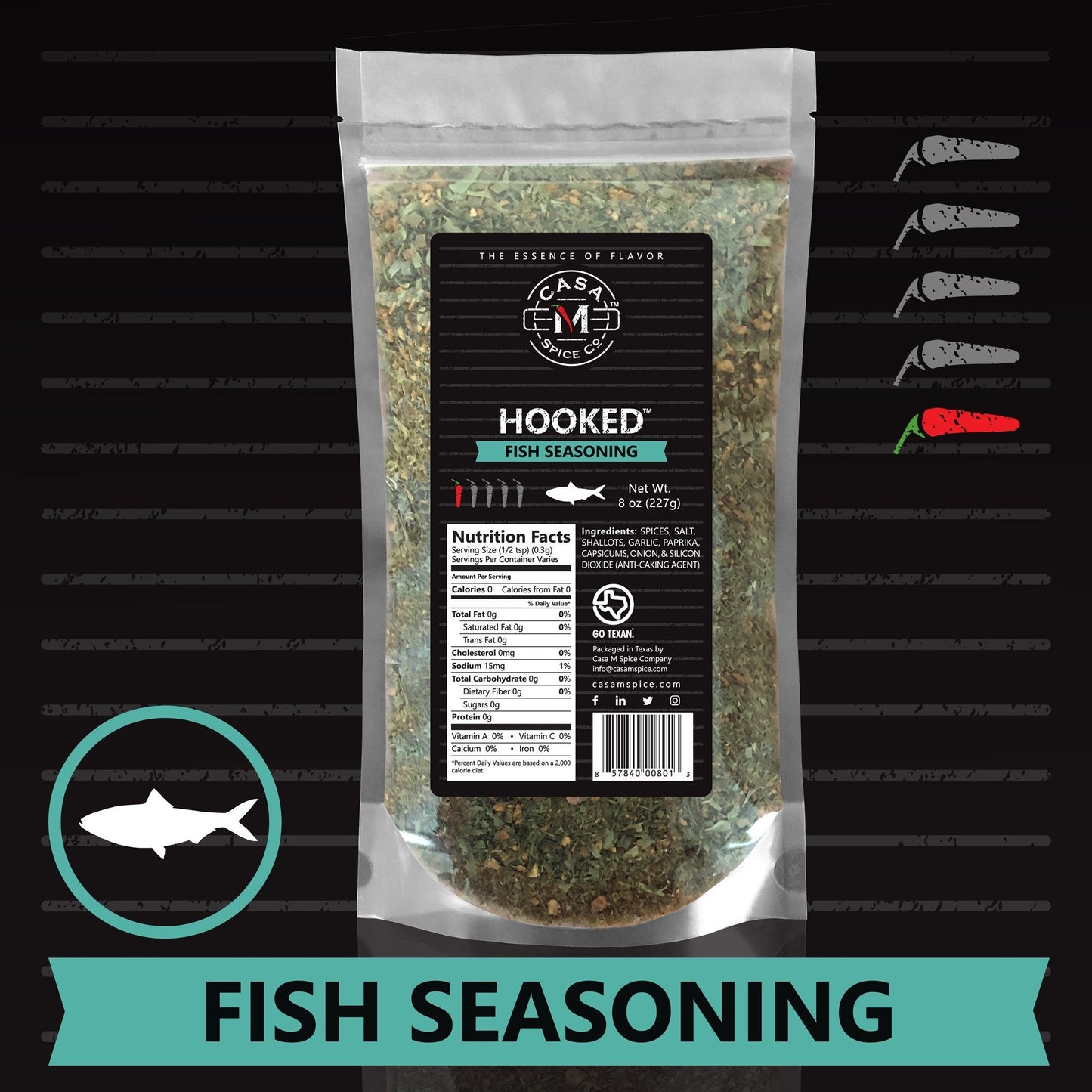Casa M Spice Co® Hooked®