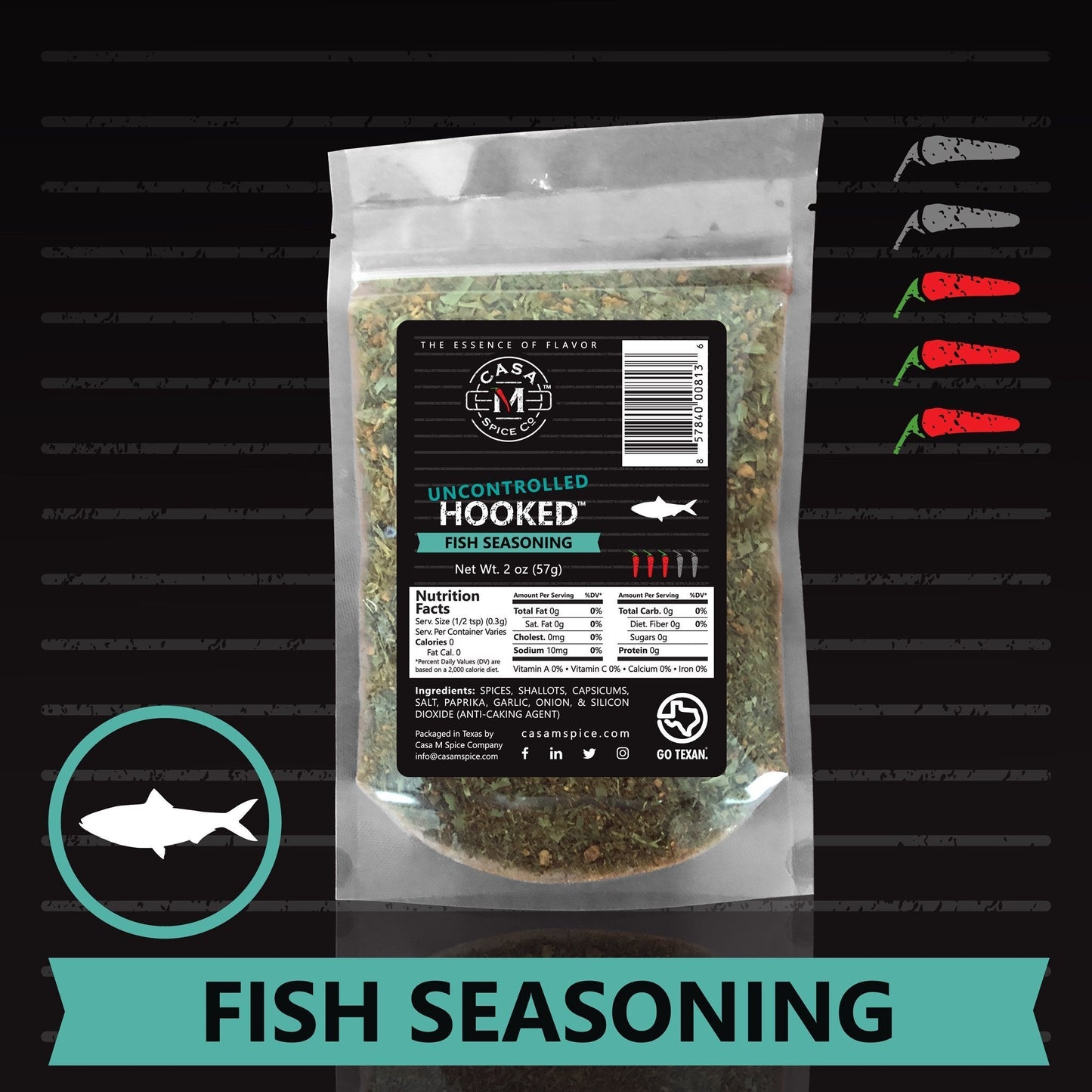 Casa M Spice Co® Hooked®