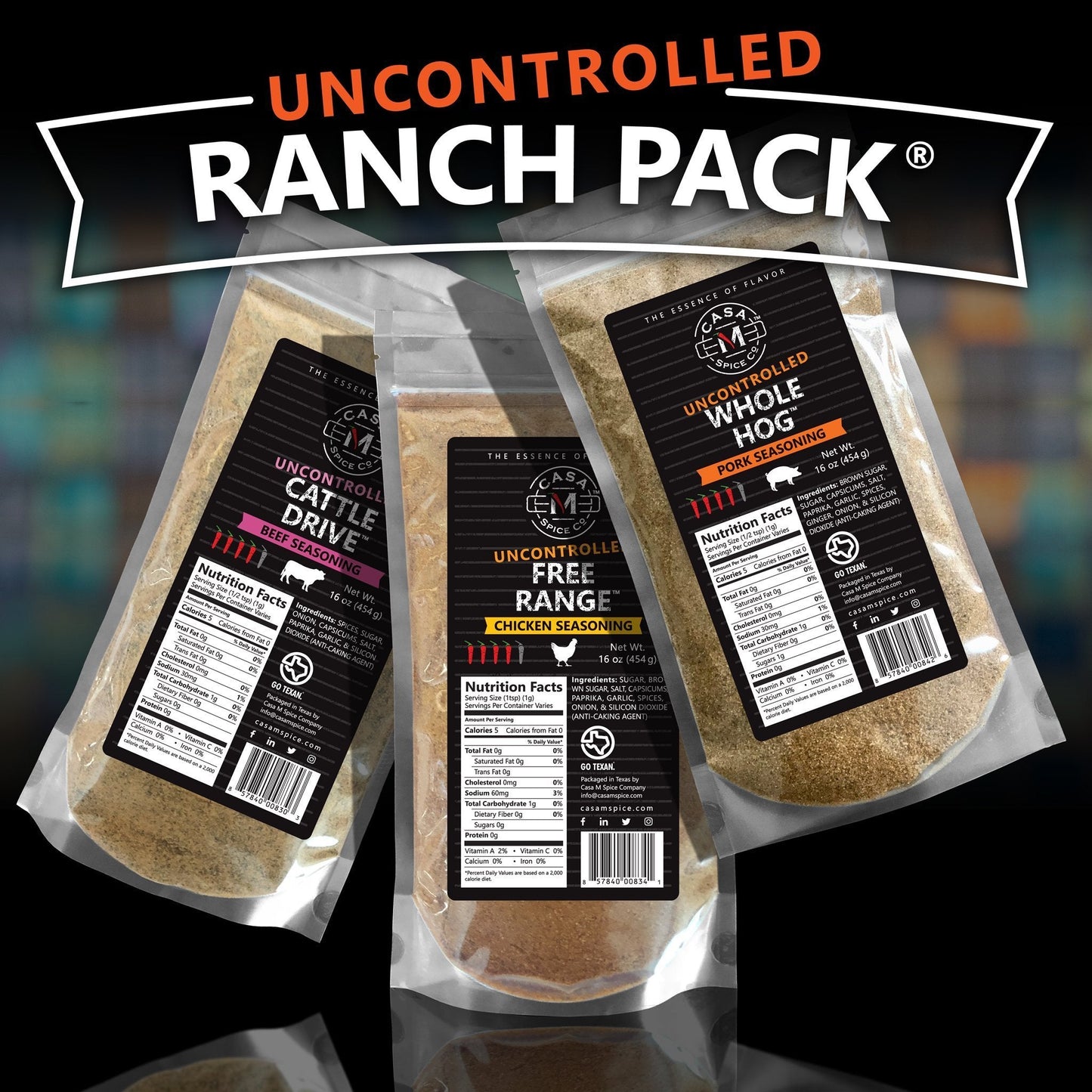 Casa M Spice Co® Ranch Pack®