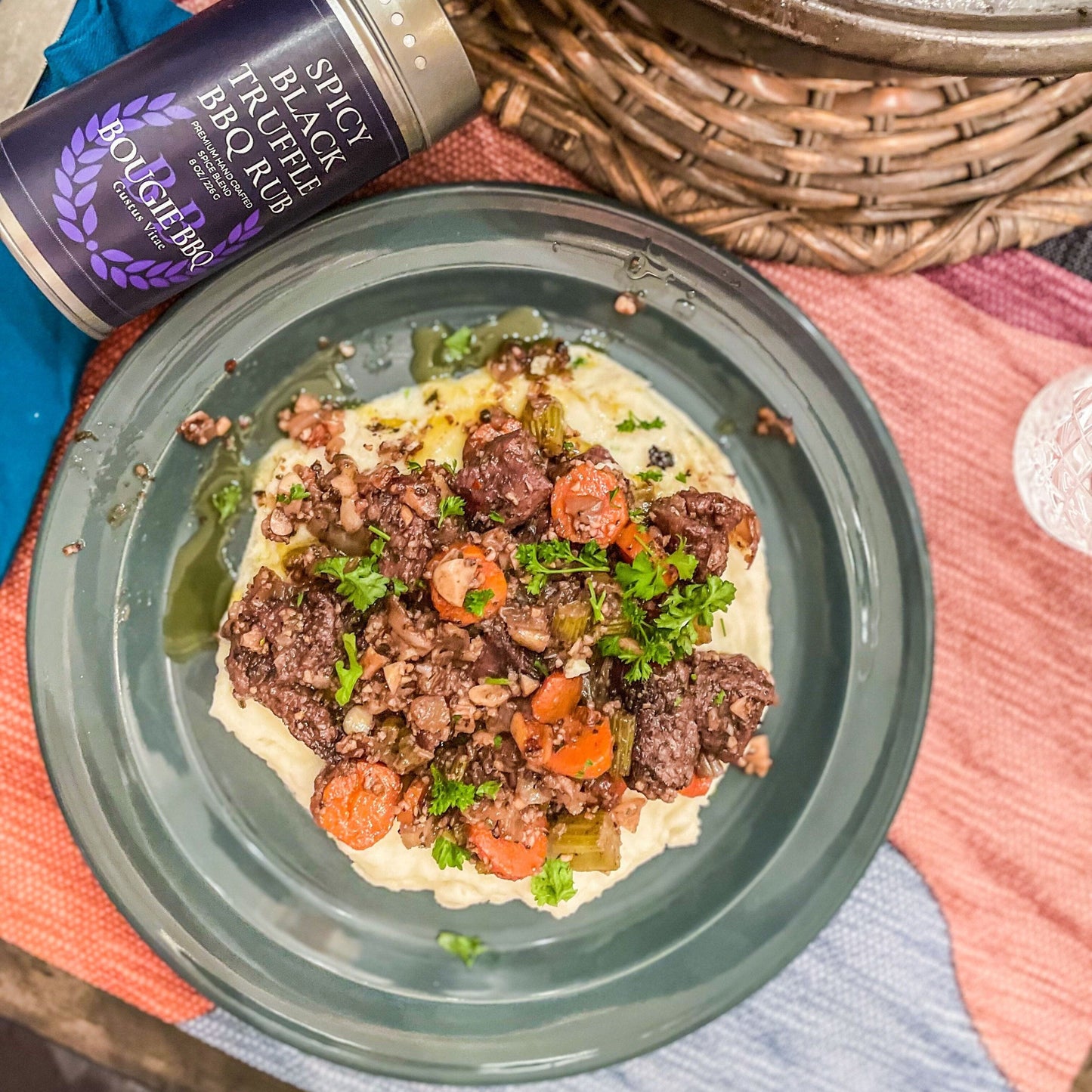 Spicy Black Truffle BBQ Rub