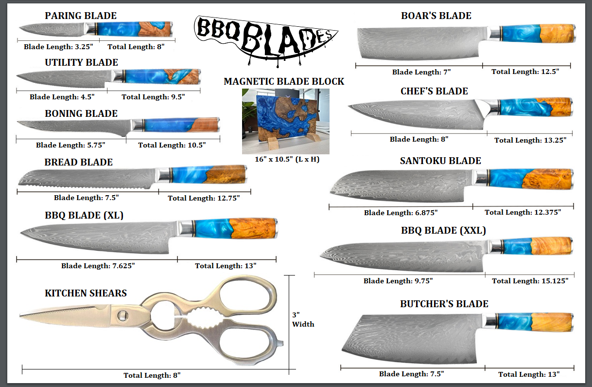 BBQ Blades™ Complete Cutlery Set