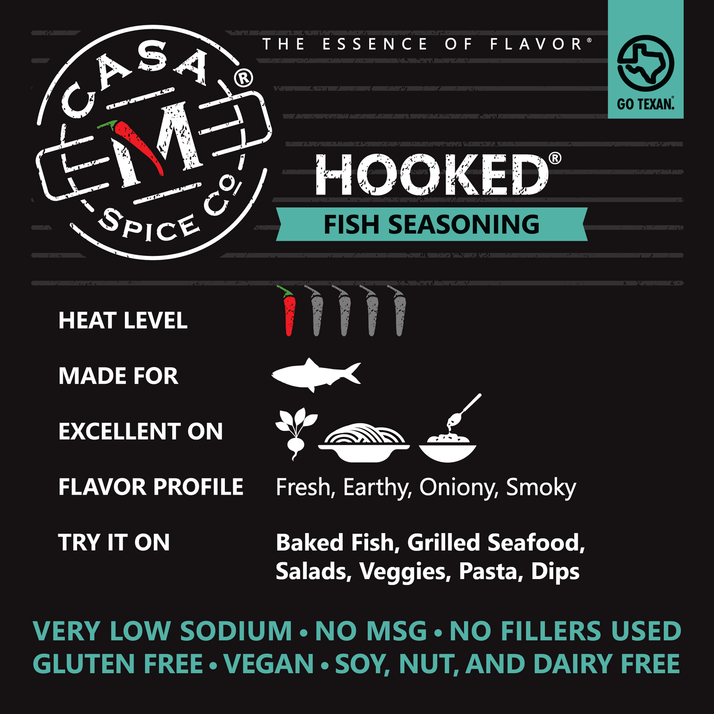 Casa M Spice Co® Hooked®
