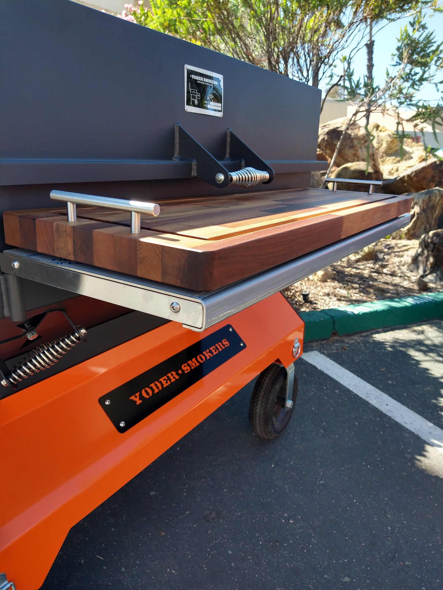 BBQ Boards®, Yoder Flat Top Front Board