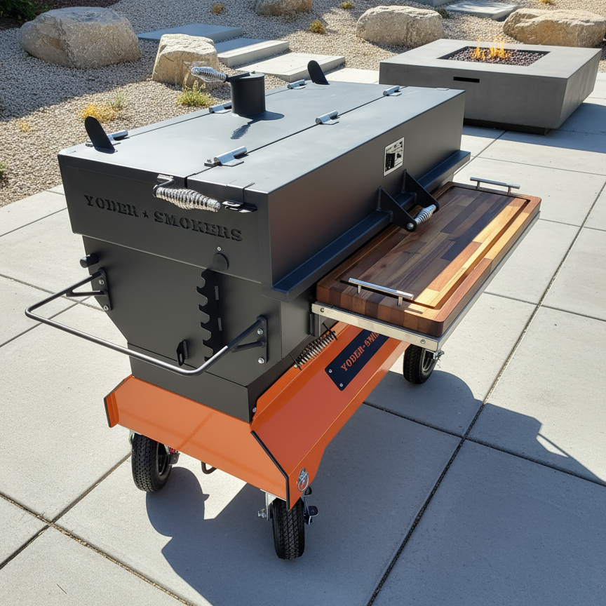 BBQ Boards®, Yoder Flat Top Front Board