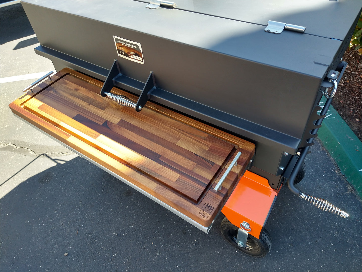 BBQ Boards®, Yoder Flat Top Front Board