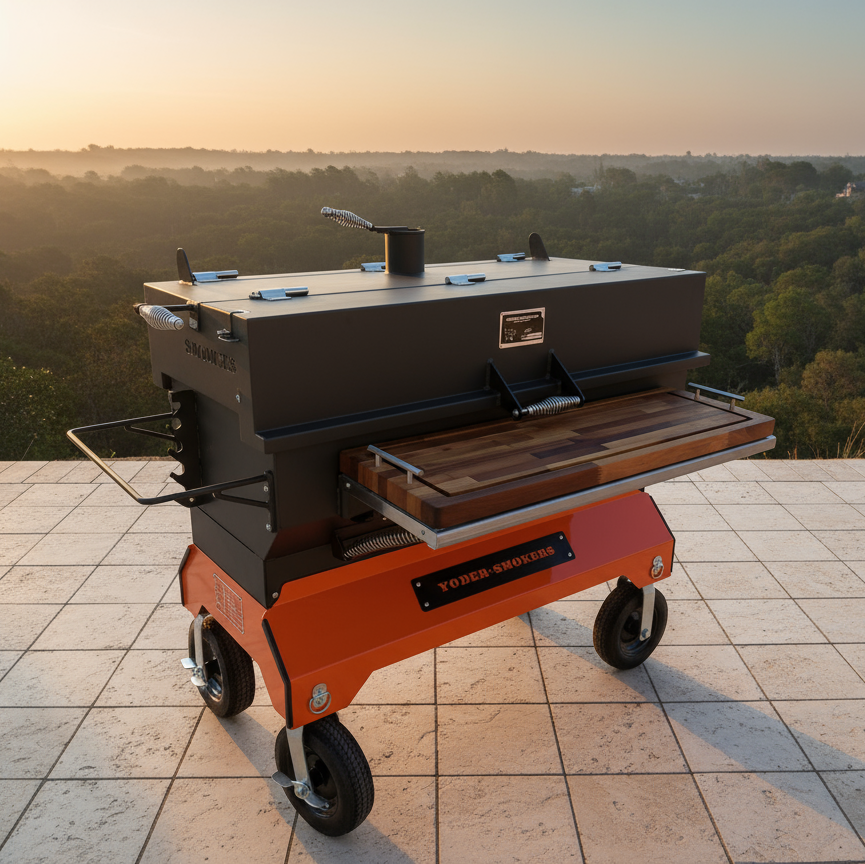 BBQ Boards®, Yoder Flat Top Front Board