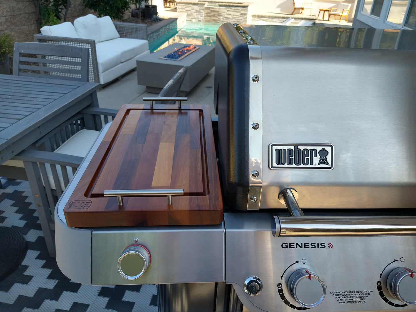 BBQ Boards®, Weber Genesis Side Board