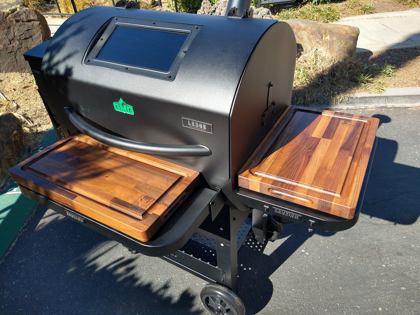 BBQ Boards®, GMG Ledge Prime 2.0 Pair, Front & Side Boards (Sold As A Pair)