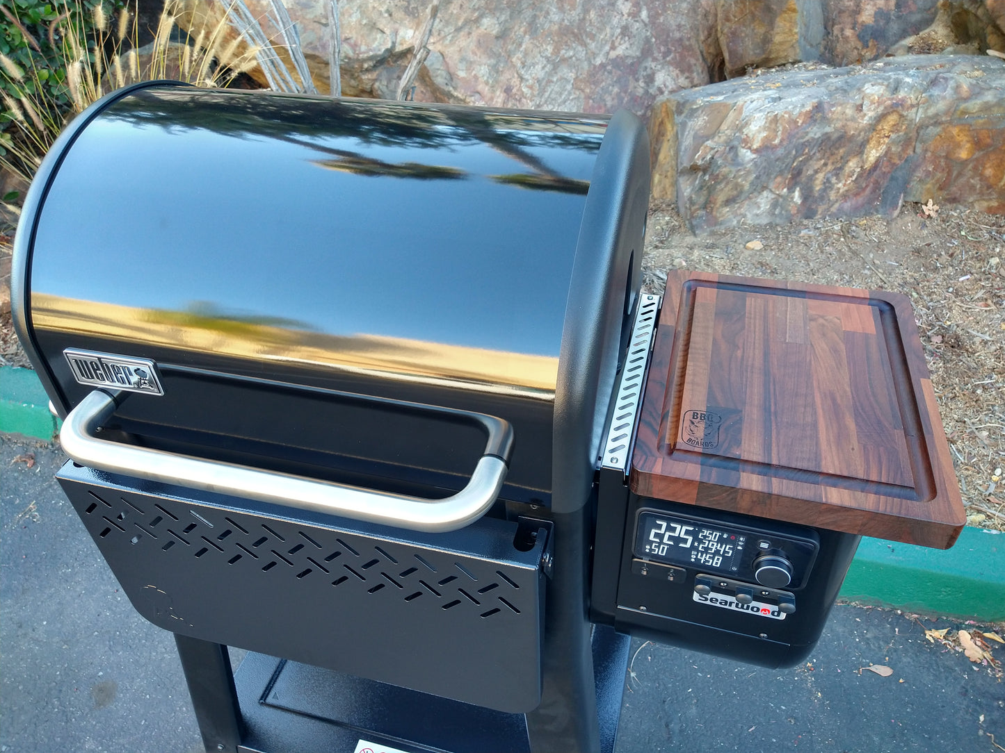 BBQ Boards®, Weber Searwood 600 Pellet Bin Board