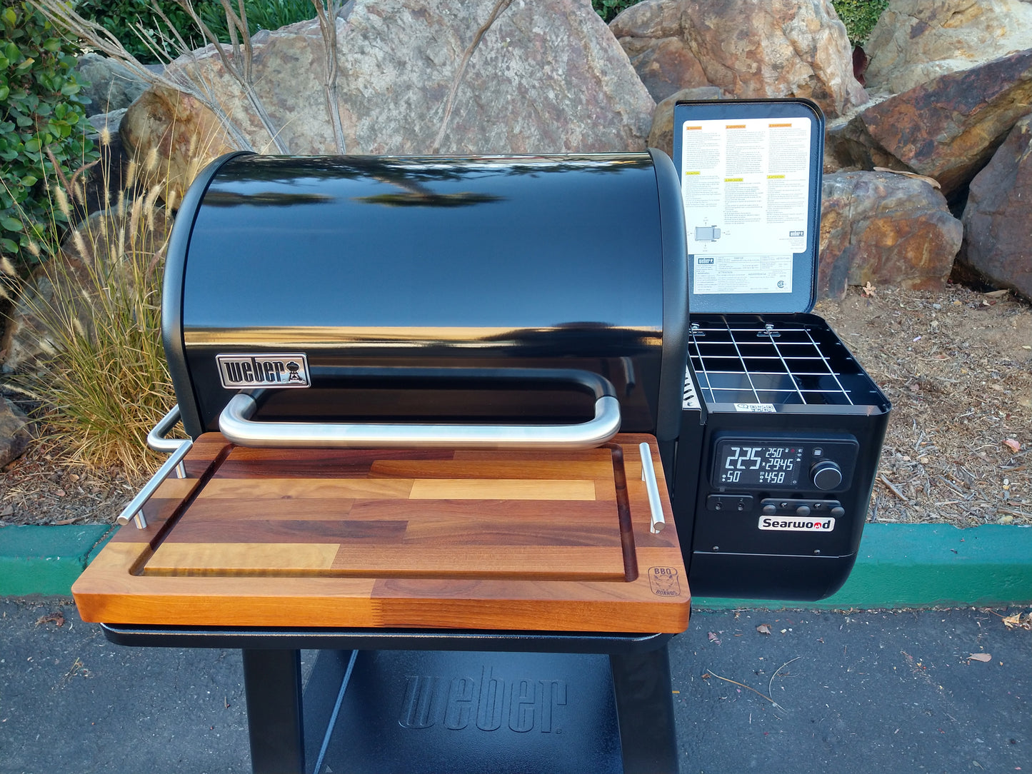 BBQ Boards®, Weber Searwood 600 Front Board