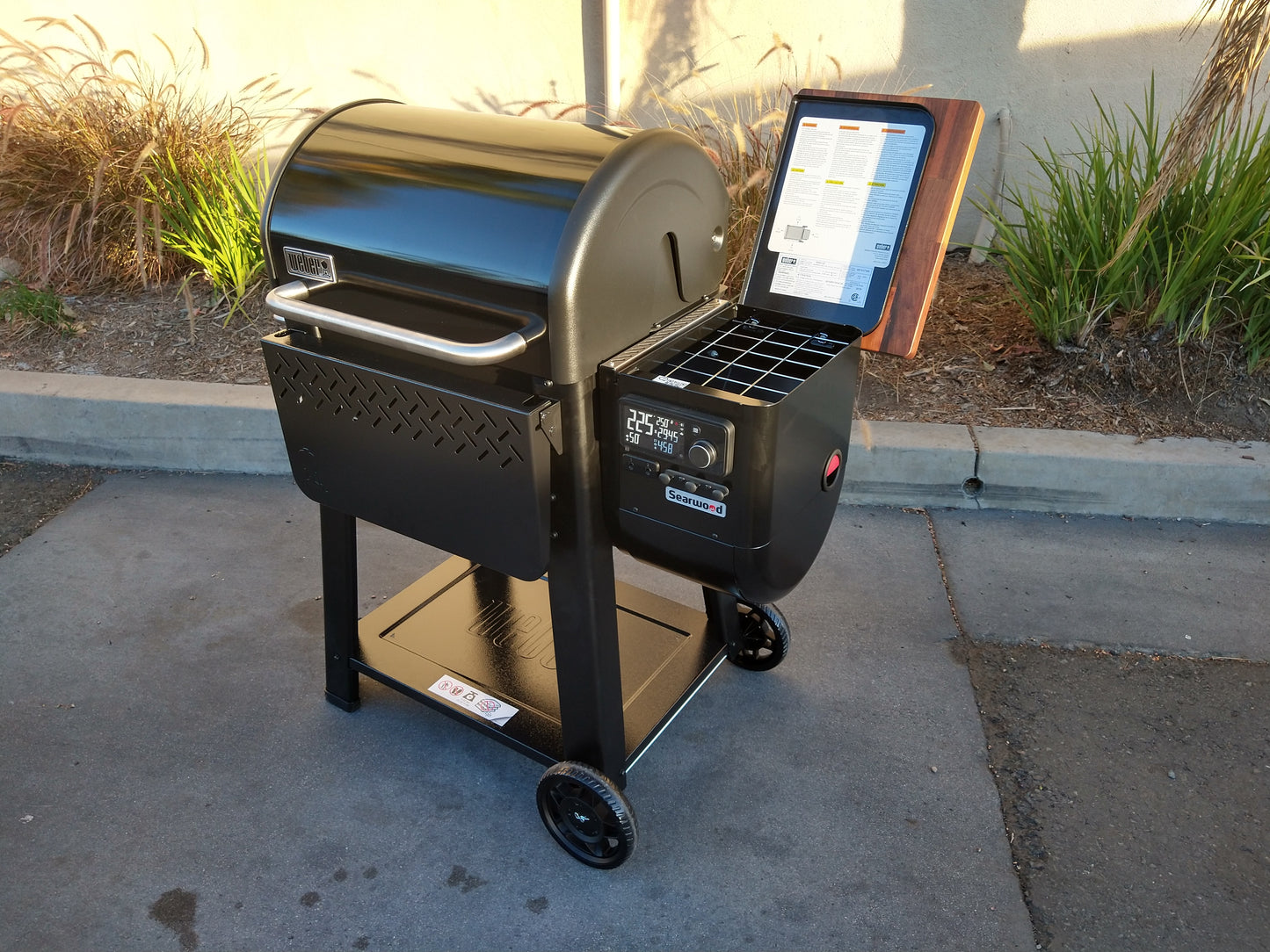 BBQ Boards®, Weber Searwood 600 Pellet Bin Board