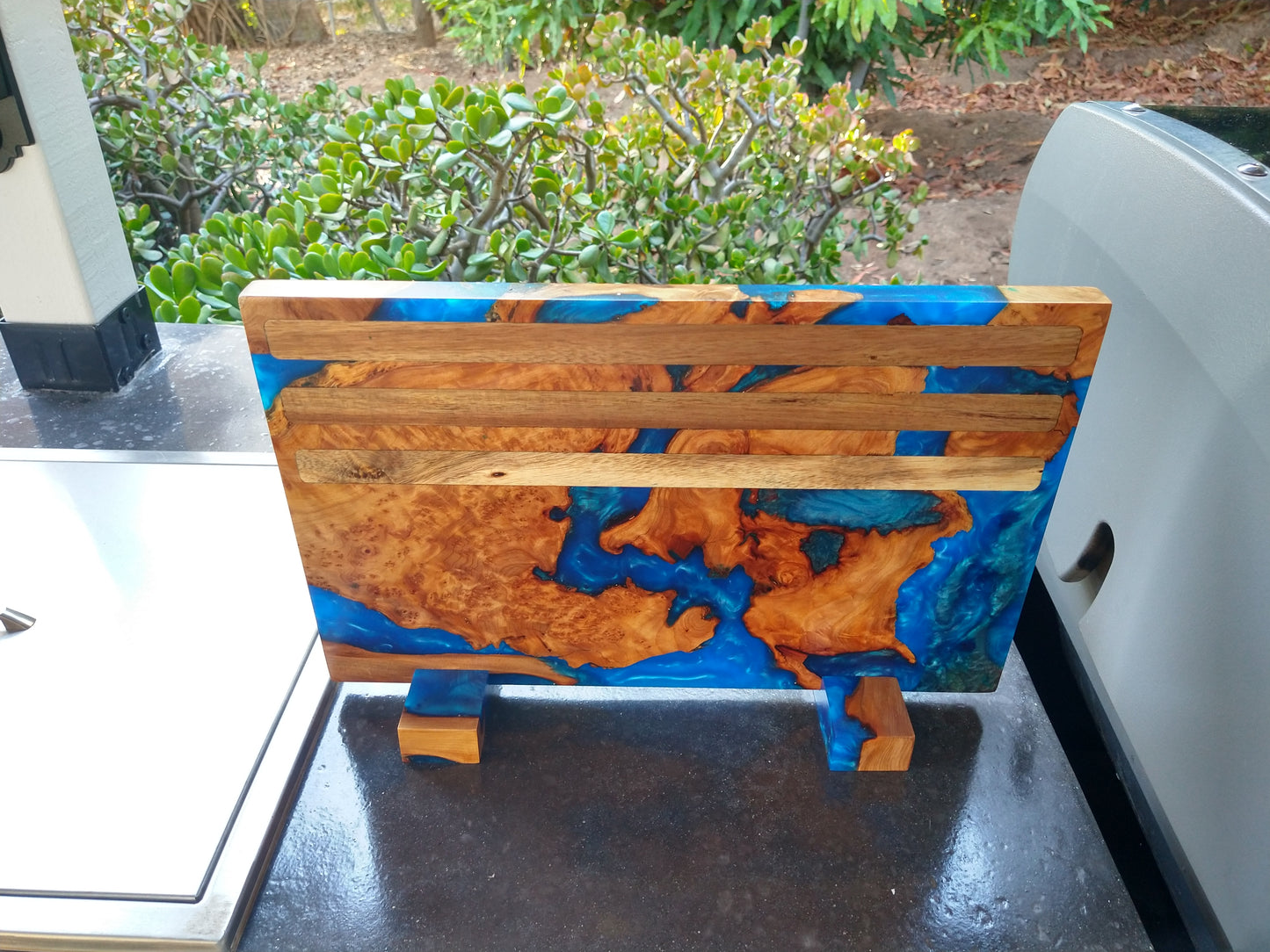 BBQ Blades™ Magnetic Blade Block