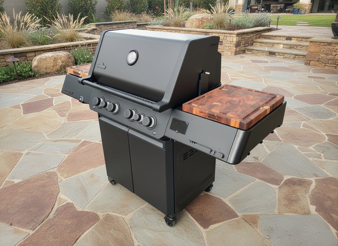 BBQ Boards®, Napoleon Prestige 500 Connected Side Boards (Sold As A Matching Pair)