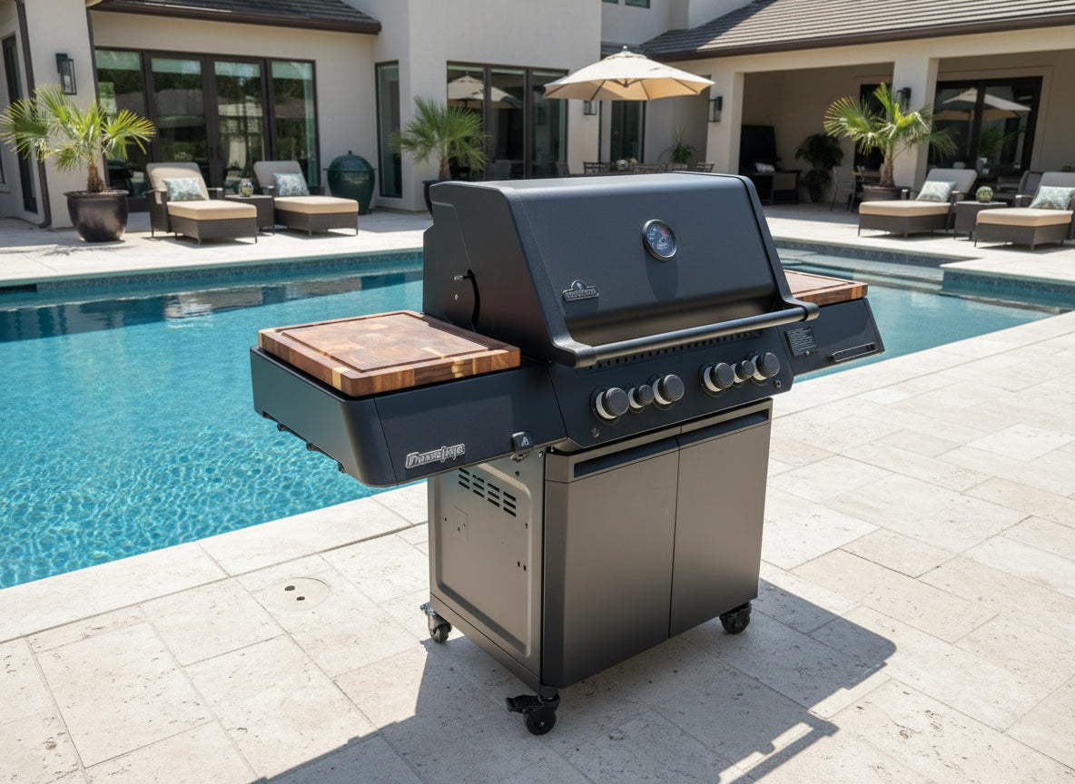 BBQ Boards®, Napoleon Prestige 500 Connected Side Boards (Sold As A Matching Pair)