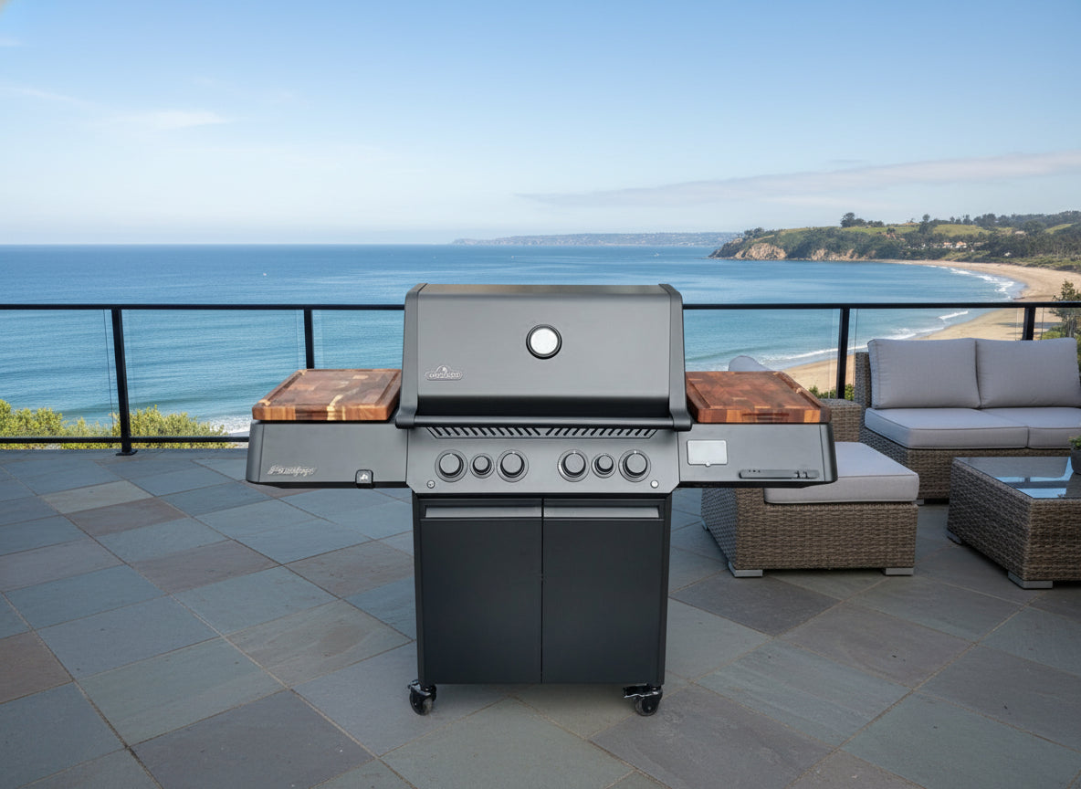BBQ Boards®, Napoleon Prestige 500 Connected Side Boards (Sold As A Matching Pair)