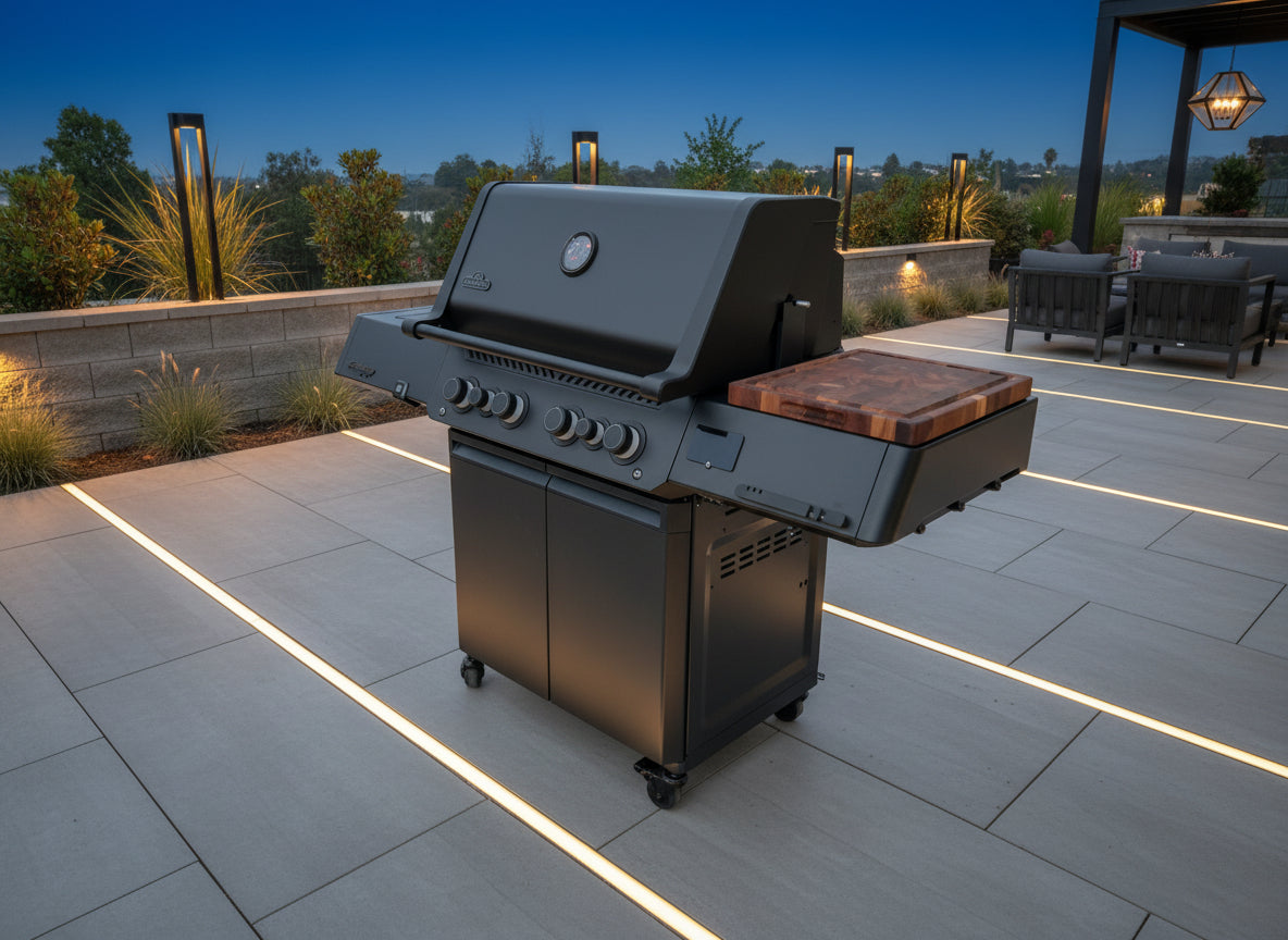 BBQ Boards®, Napoleon Prestige 500 Connected Side Board