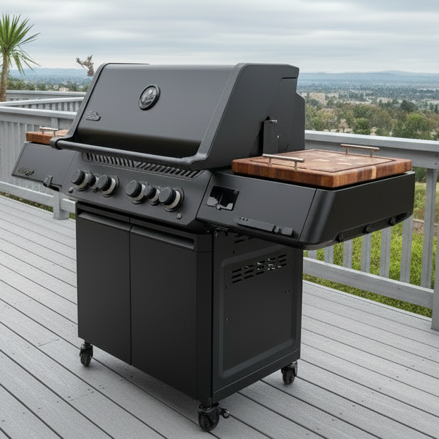 BBQ Boards®, Napoleon Prestige 500 Connected Side Boards (Sold As A Matching Pair)