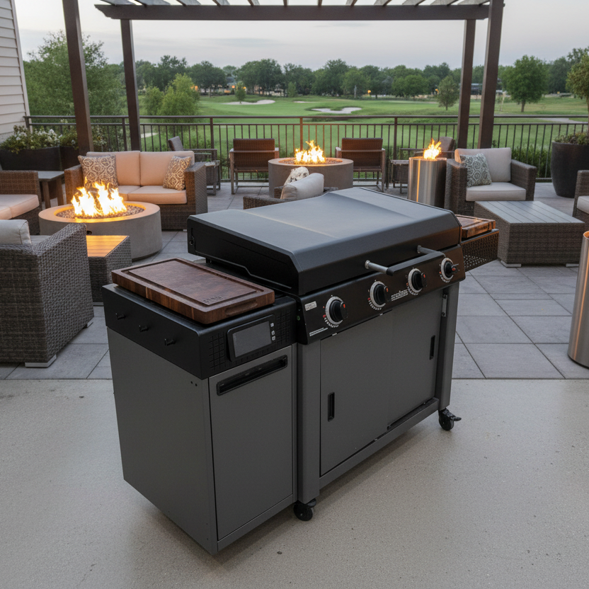 BBQ Boards®, 36" Blackstone Griddle Side Boards (Sold As A Matching Pair)