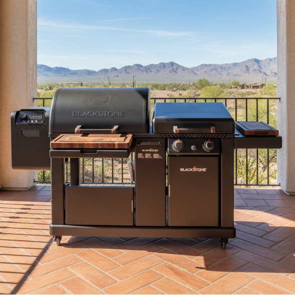 BBQ Boards®, Blackstone Pellet Grill Combo Front & Side Boards (Sold As A Matching Pair)