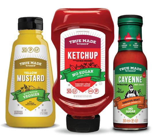 Pitmaster Condiment Picnic Pack  - Ketchup, Mustard and Hot Sauce
