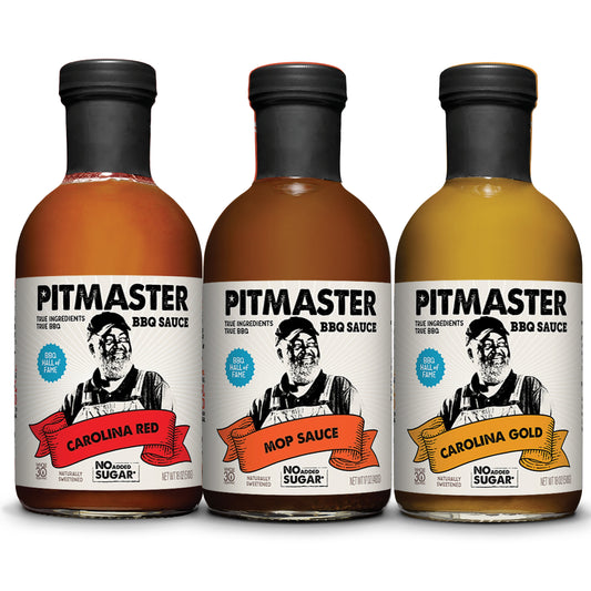 Pitmaster Ed Mitchell Carolina BBQ Sauce Variety 3-Pack
