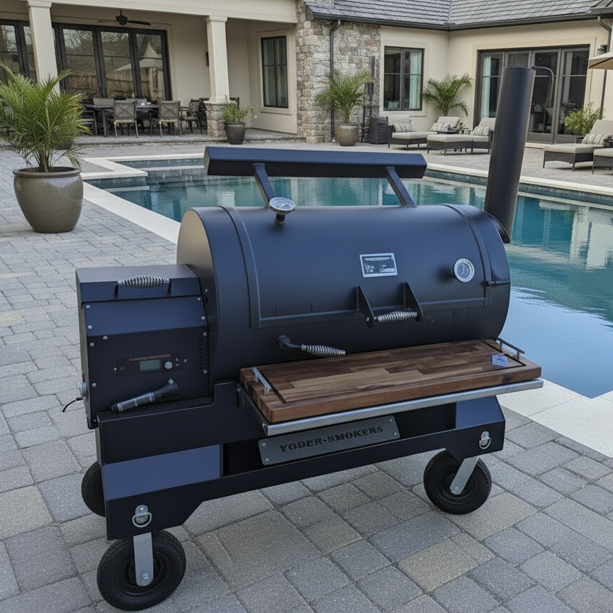 BBQ Boards®, Yoder YS1500 Pair, Front & Pellet Bin Boards (Sold As A Pair)