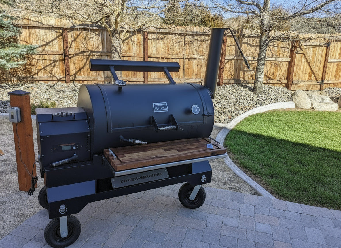 BBQ Boards®, Yoder YS1500 Pair, Front & Pellet Bin Boards (Sold As A Pair)