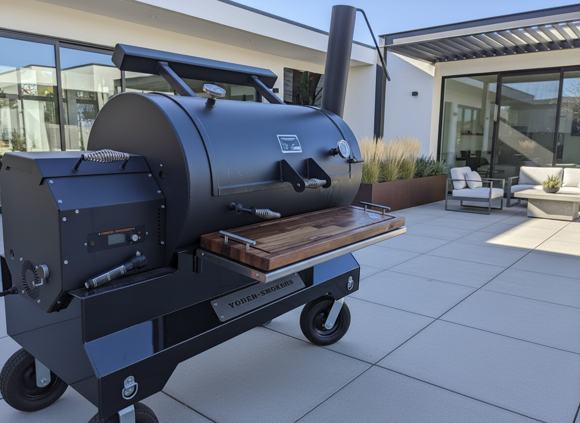 BBQ Boards®, Yoder YS1500 Front Board