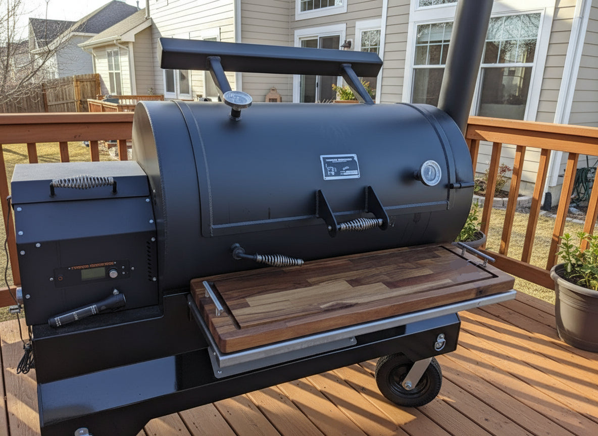 BBQ Boards®, Yoder YS1500 Front Board