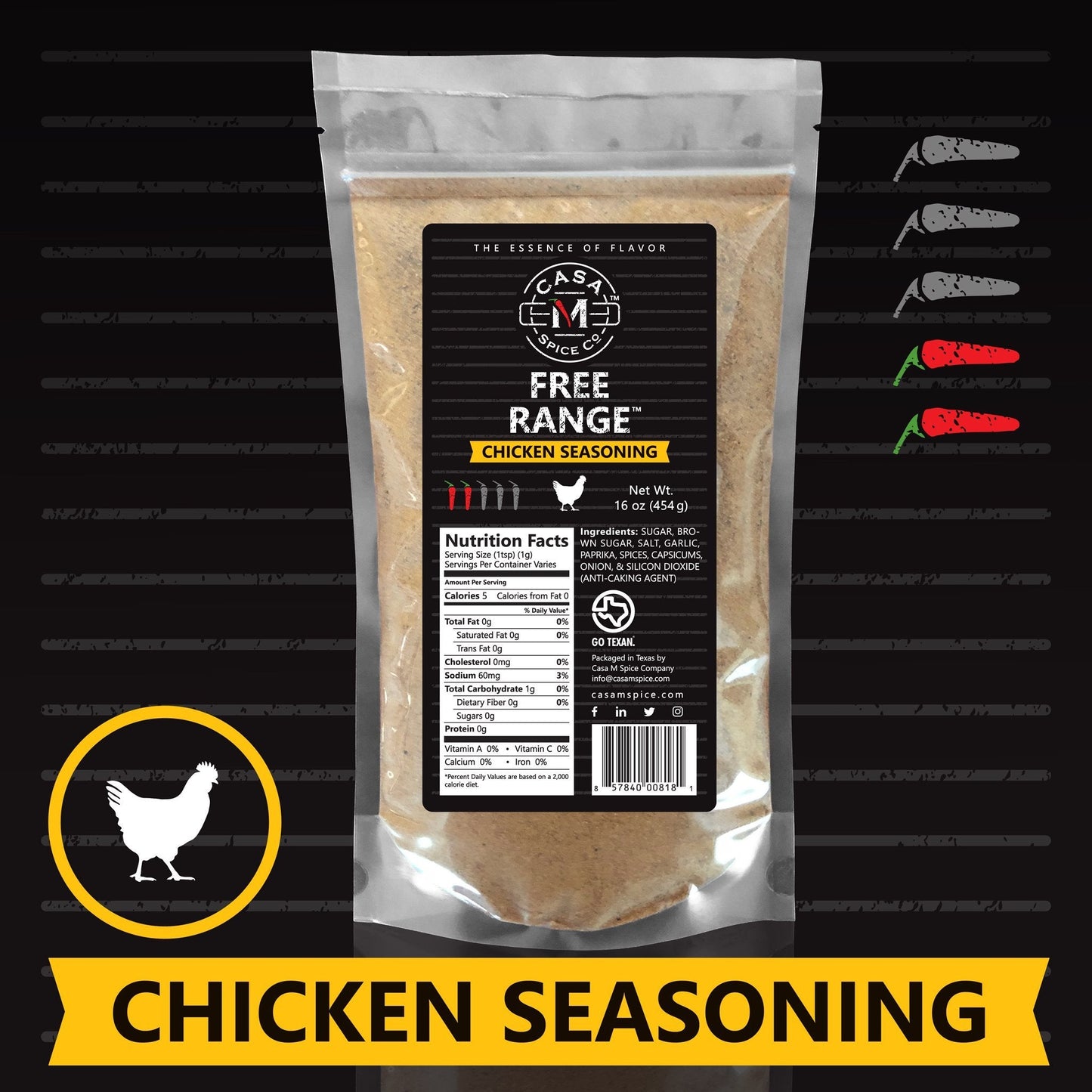 Casa M Spice Co® Free Range®