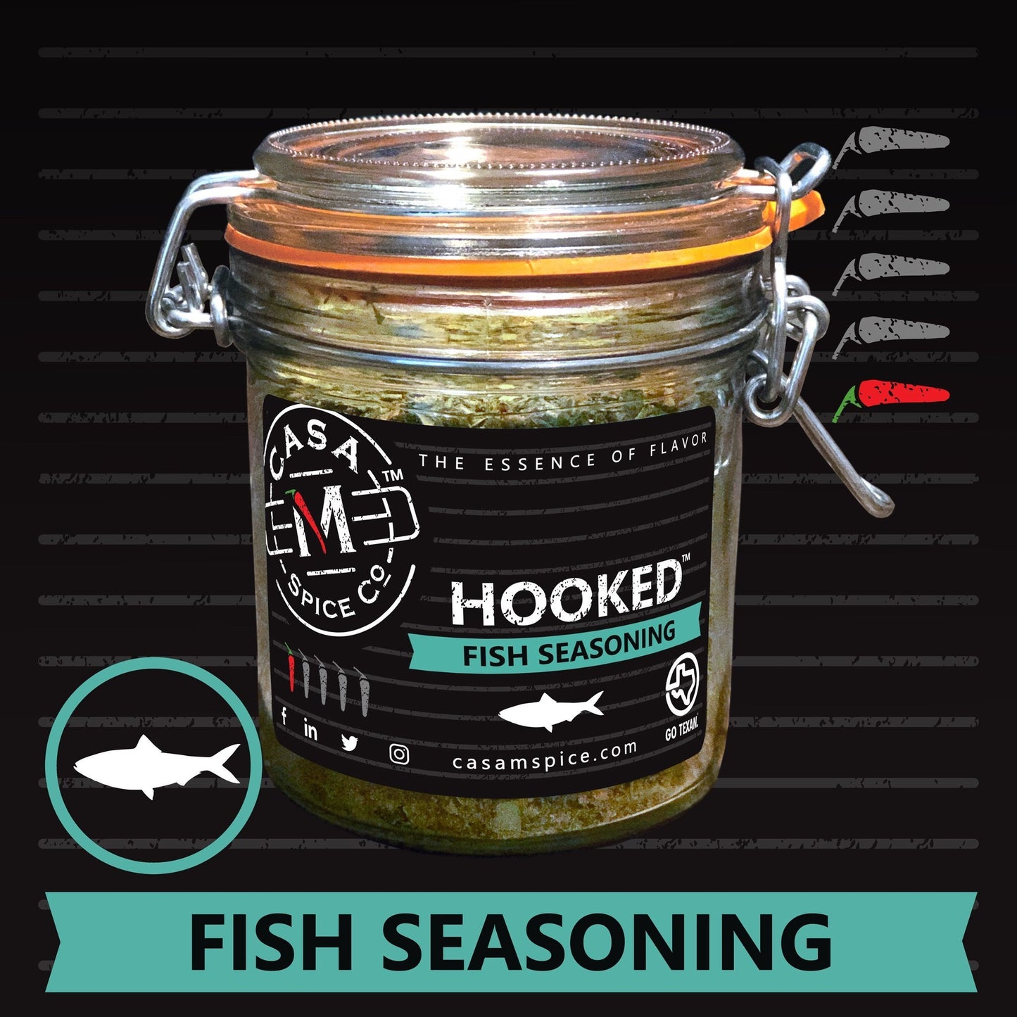 Casa M Spice Co® Hooked®