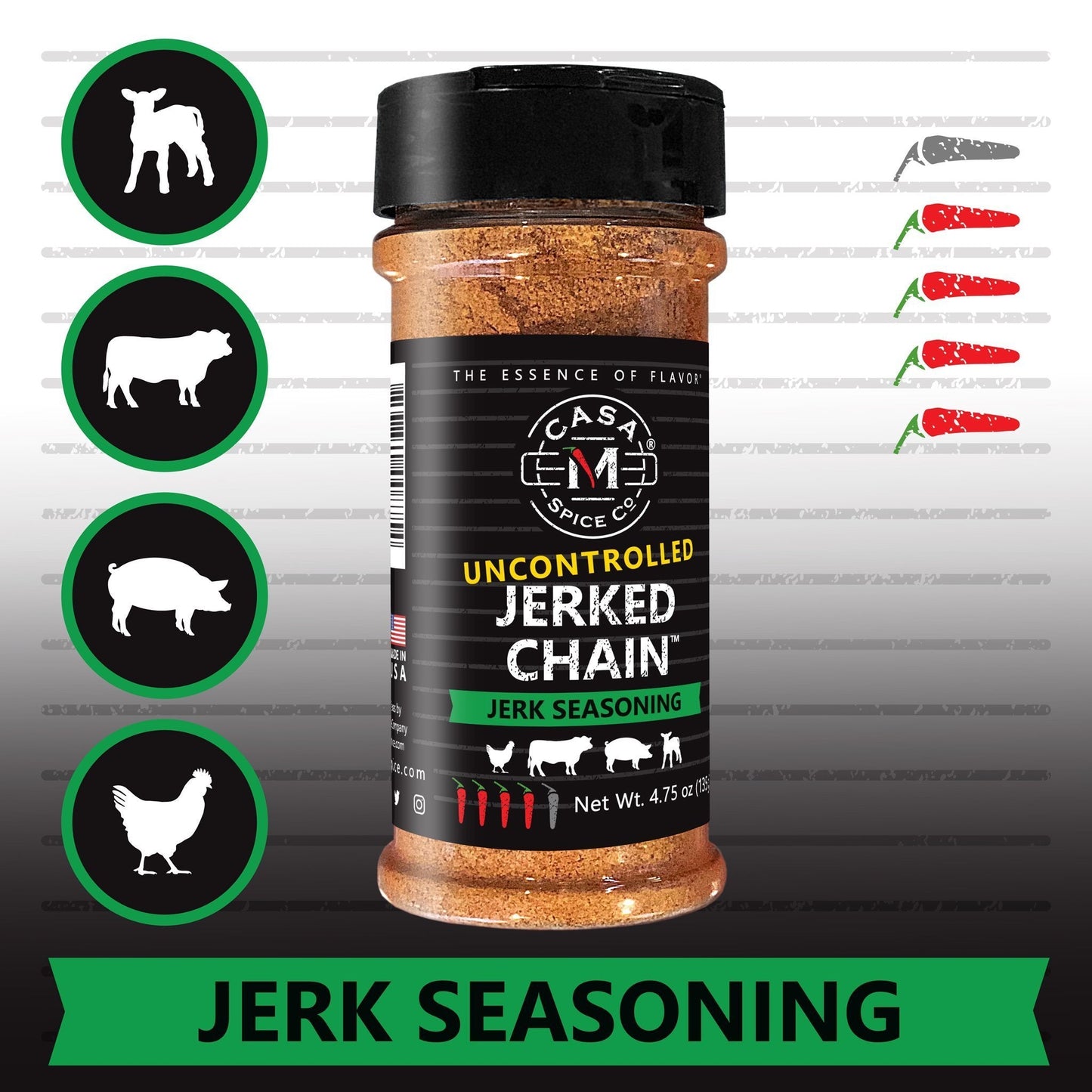 Casa M Spice Co® Jerked Chain®