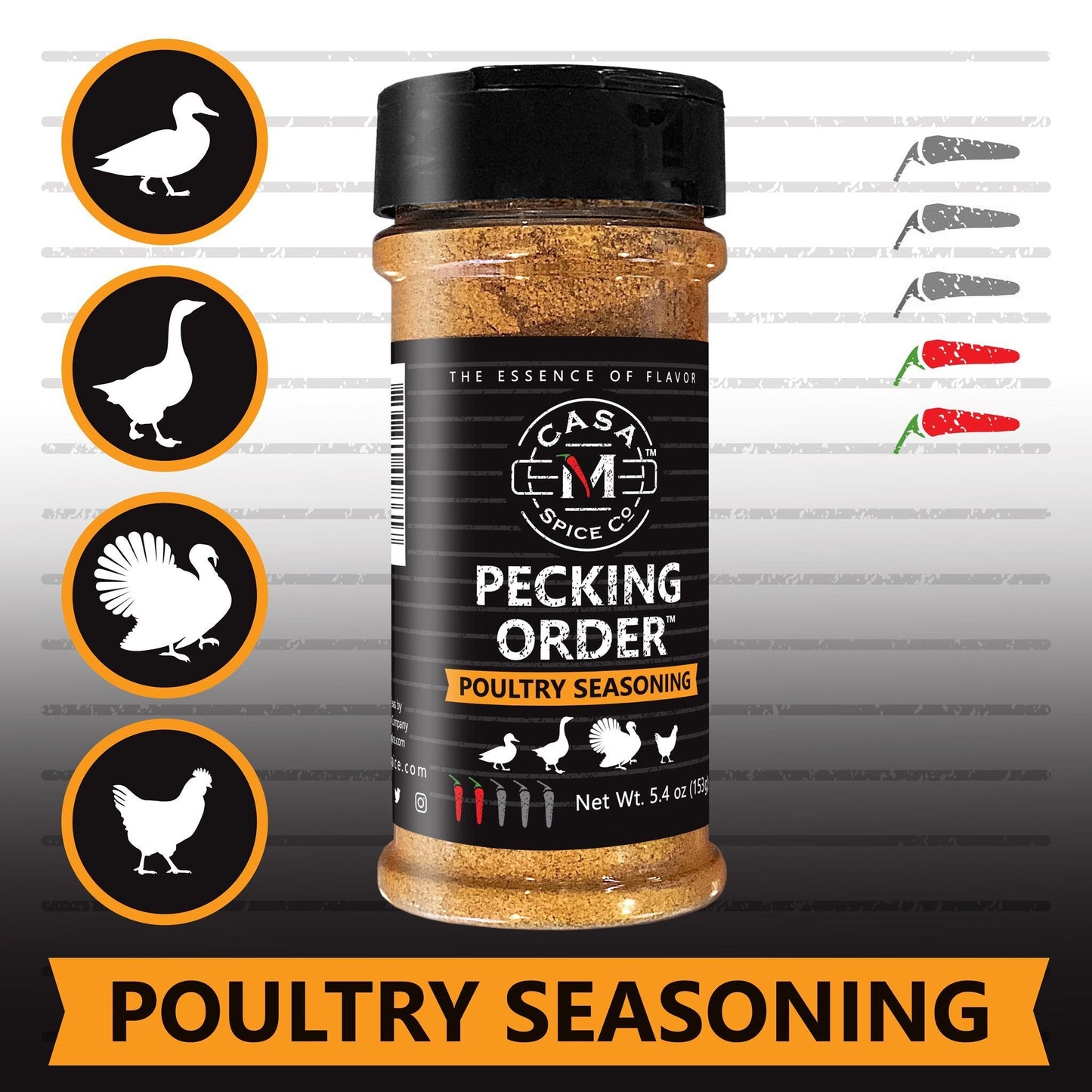 Casa M Spice Co® Pecking Order®