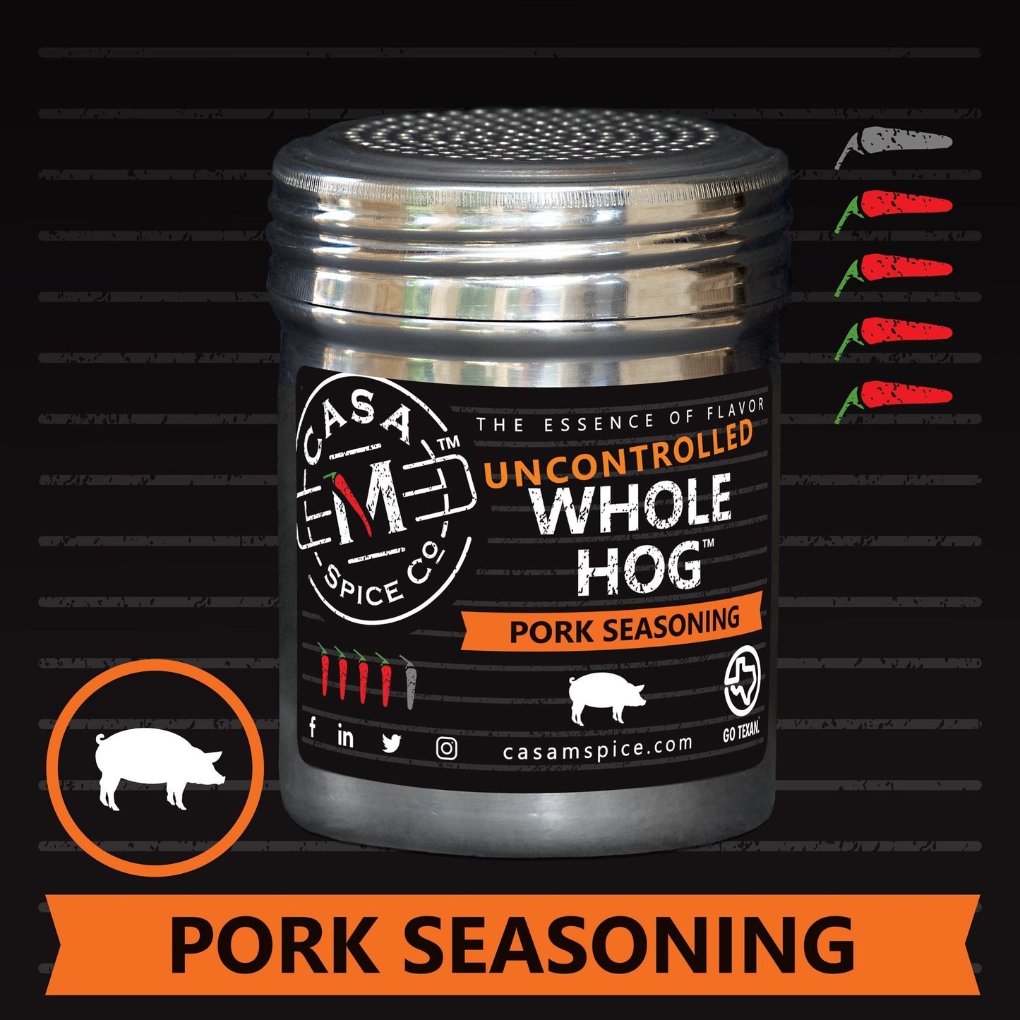 Casa M Spice Co® Whole Hog®