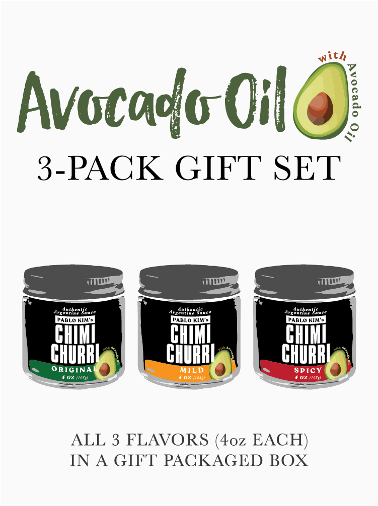 3-Pack Gift Set - Avo Oil Chimichurris - 3.6oz